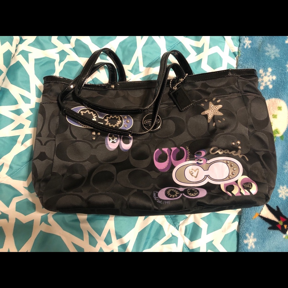 Beautiful Coach diaper bag